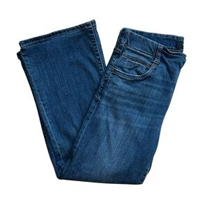 Liverpool The Gia Glider Crop Pull On Denim Jeans 8/29 Petite Women